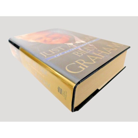 Just As I Am The Autobiography of Billy Graham 1st Edition 1997 Hardback Jacket - Picture 3 of 4